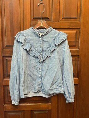 H&M Denim Blouse